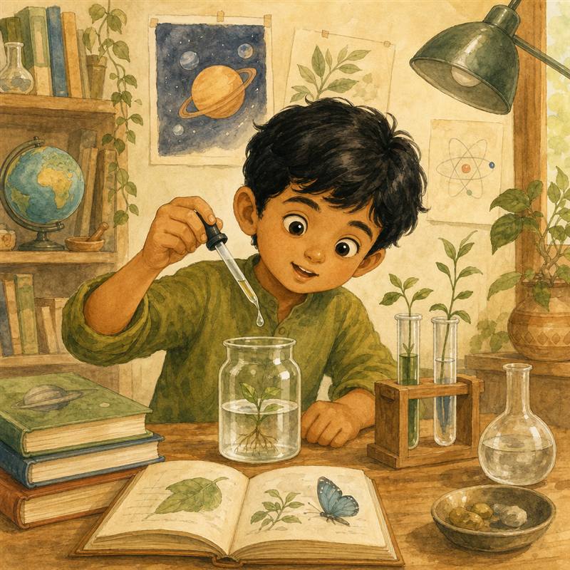 Month 1 — sparking curiosity through stories and a starter activity